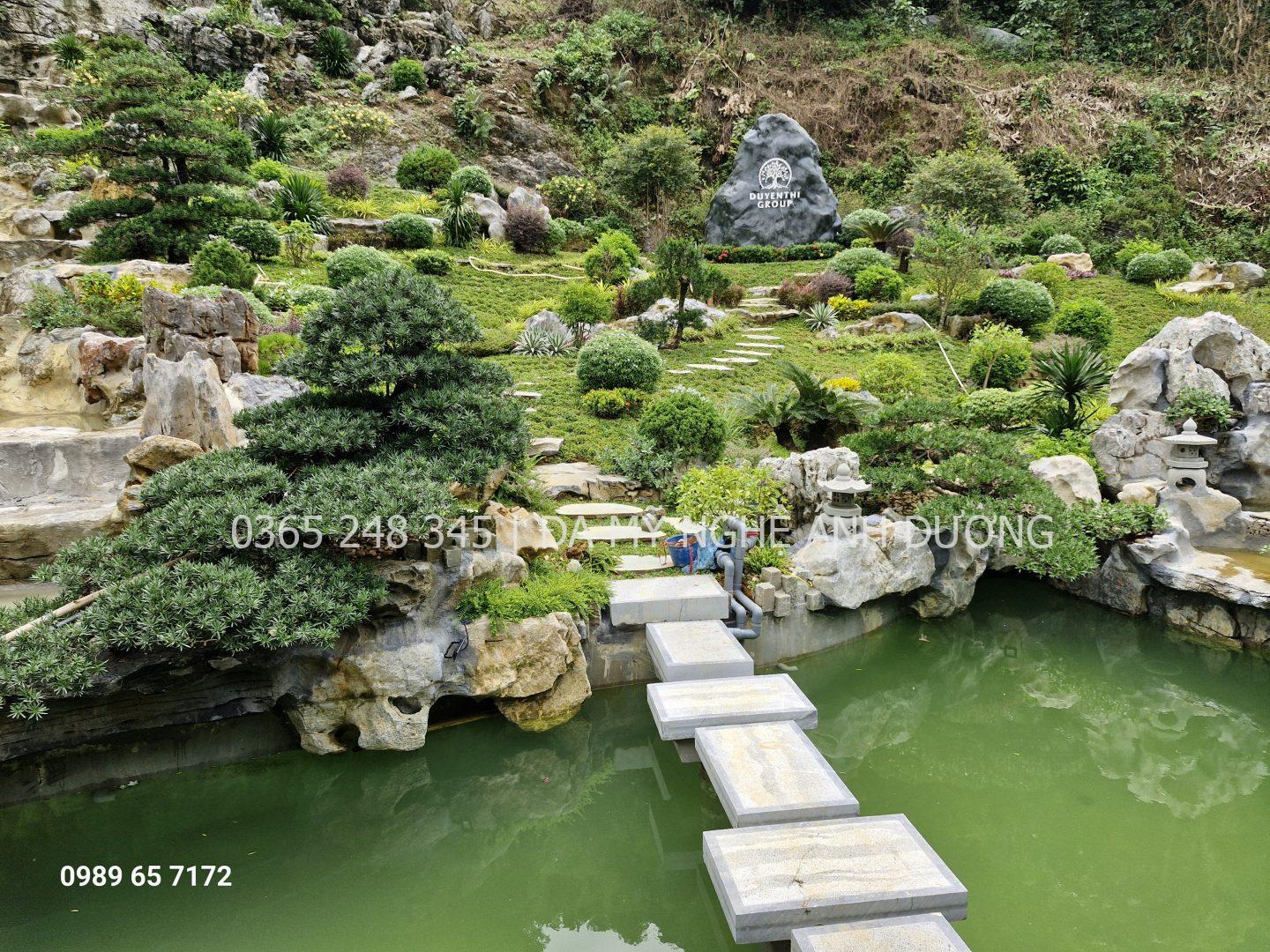 Thi công sân vườn Hà Nam