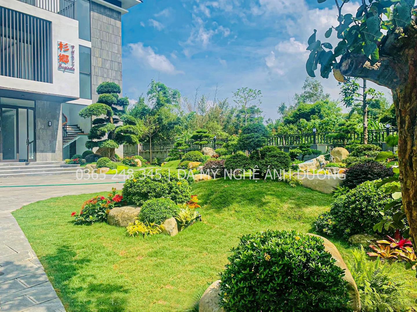 Thi công sân vườn Vĩnh Phúc