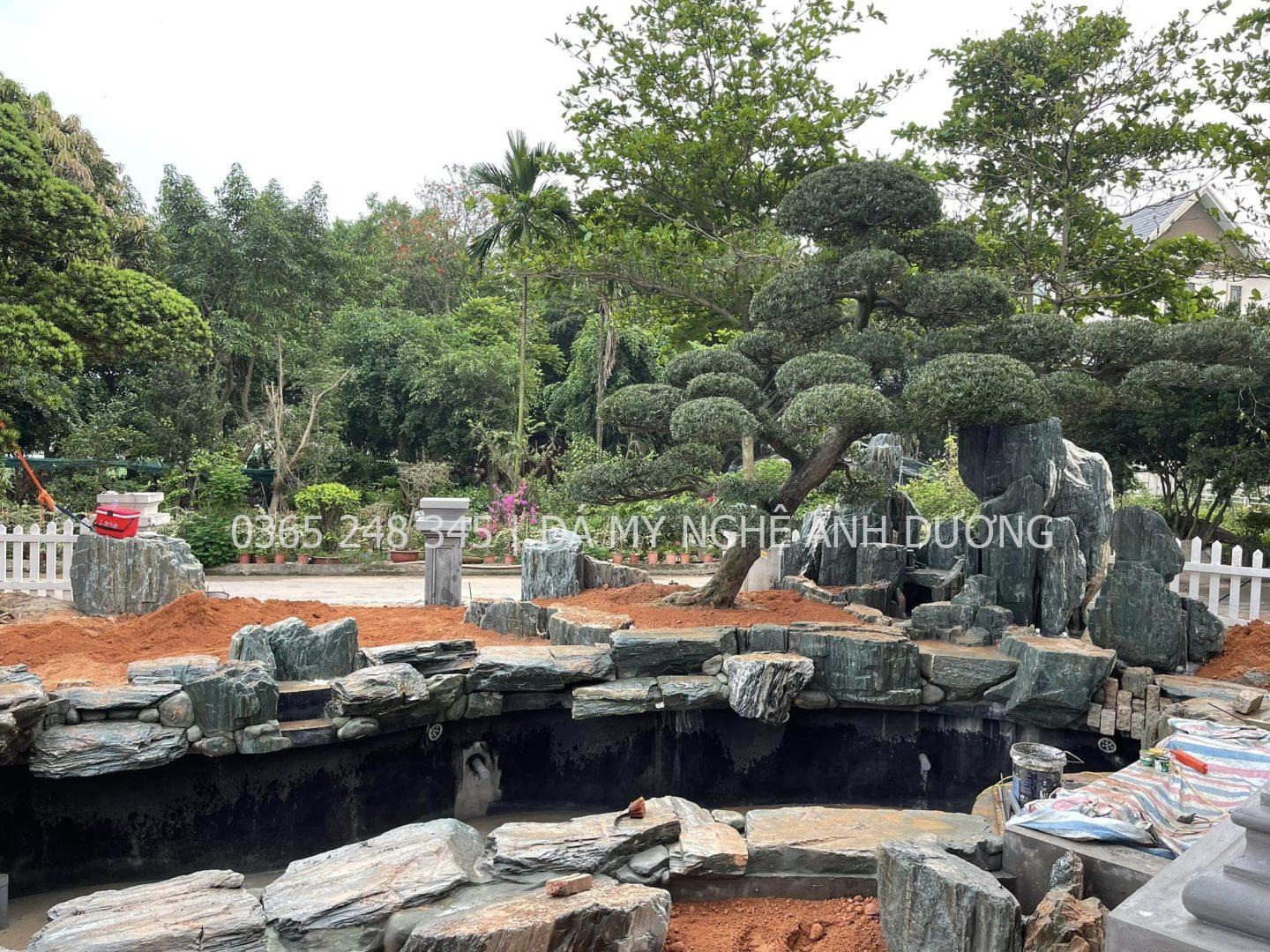 Thiêt kế hồ cá koi Vĩnh Phúc