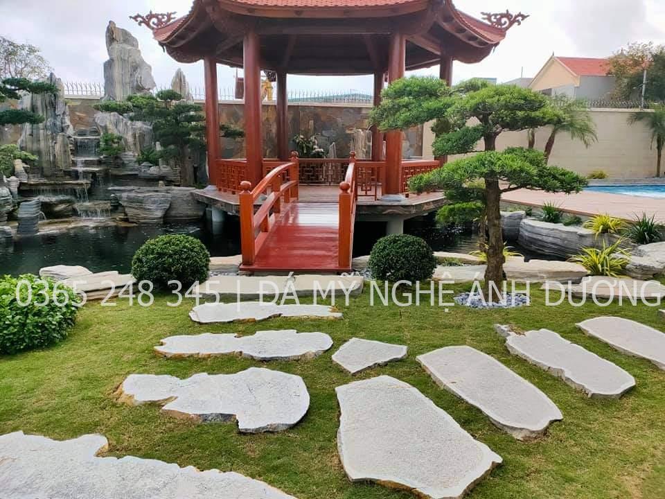 Báo giá đá lát bước dạo sân vườn