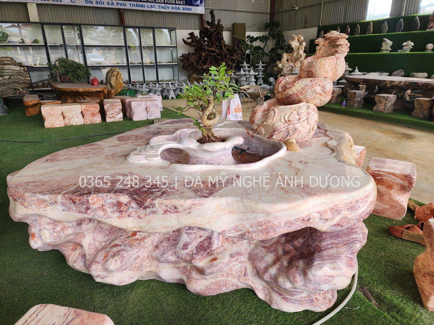 Bộ bàn ghế đá hoa cương
