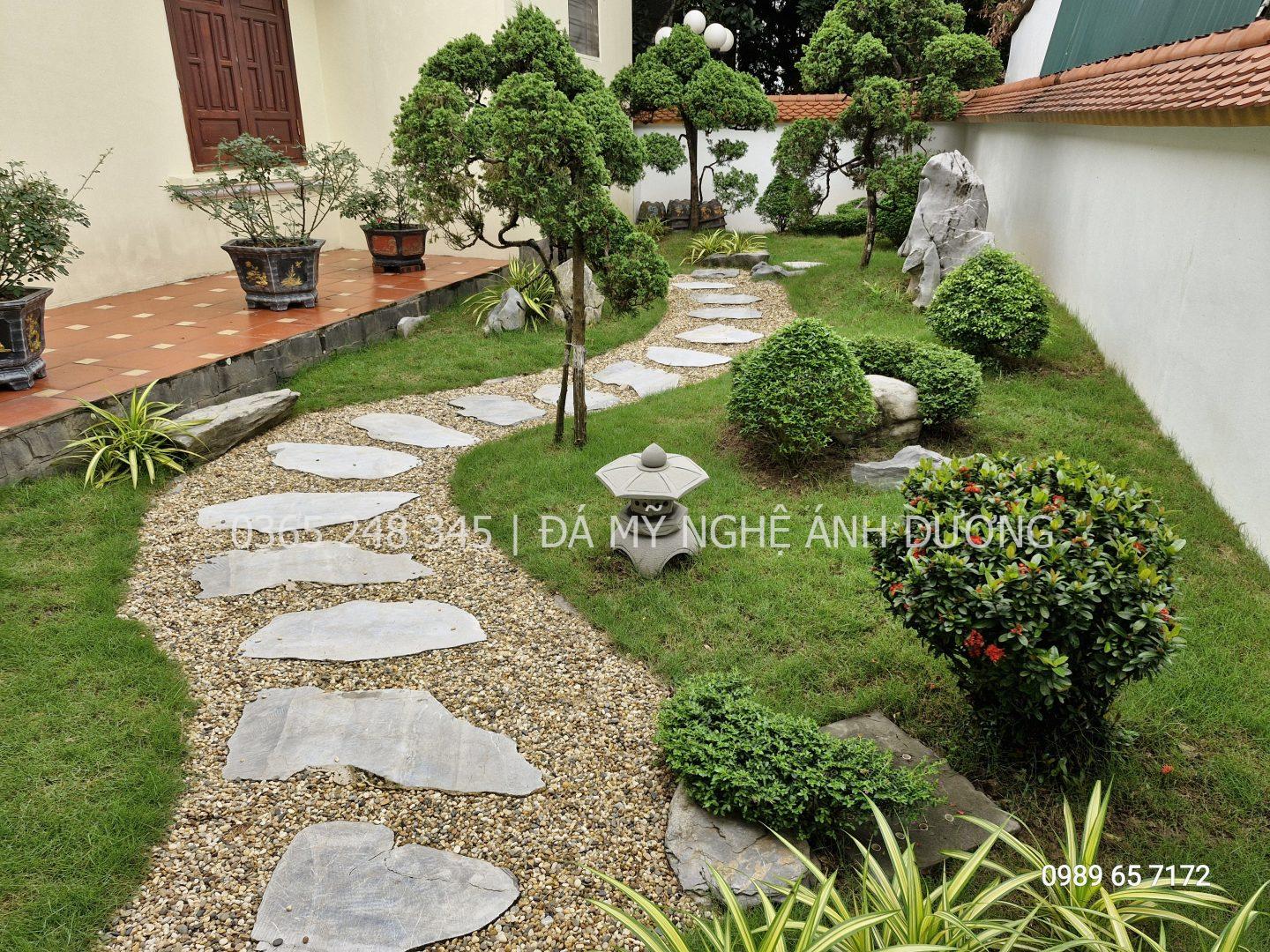 Đá rải sân vườn