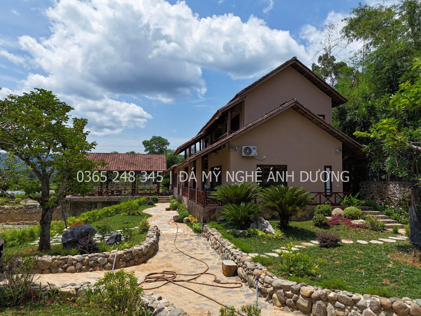 Mẫu homestay sân vườn đẹp
